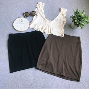 Bundle of 2 Skirts
